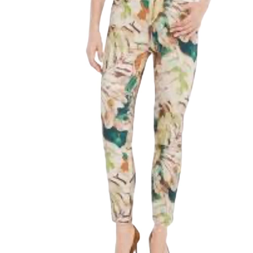 Chico’s Black Label Sateen Printed Jeans